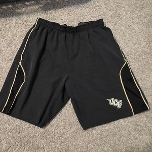 UCF Black and Gold Men's Athletic Shorts